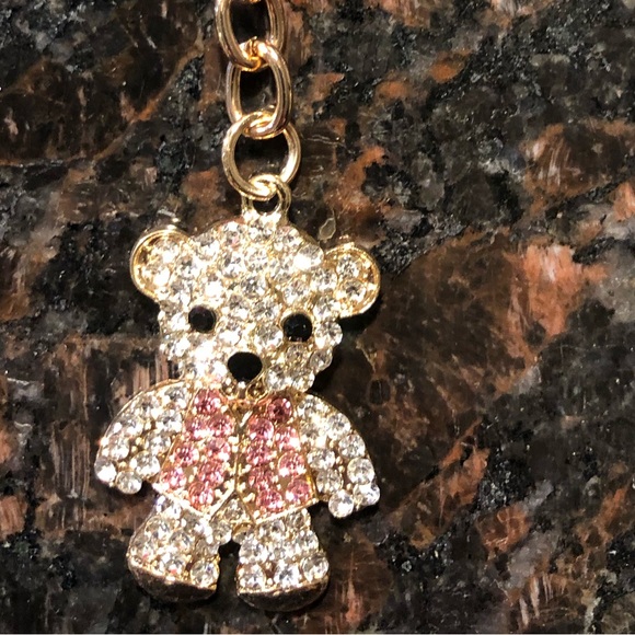 BLINGY TEDDYBEAR BAG CHARMS NEW🧸 - Picture 9 of 16